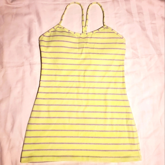 74. 🍋  Lululemon Neon Yellow Tank 🍋 - Picture 1 of 5